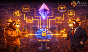 کاربردهای بلاک‌چین اتریوم در اقتصاد دیجیتال؛ از وام‌دهی غیرمتمرکز و مدیریت زنجیره تأمین تا ثبت مالکیت آثار هنری دیجیتال و سازمان‌های خودگردان (DAO) با استفاده از قراردادهای هوشمند.